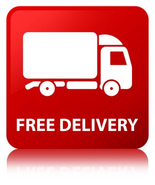 Ücretsiz teslimat kırmızı kare düğme