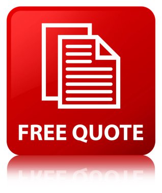 Ücretsiz fiyat teklifi kırmızı kare düğme