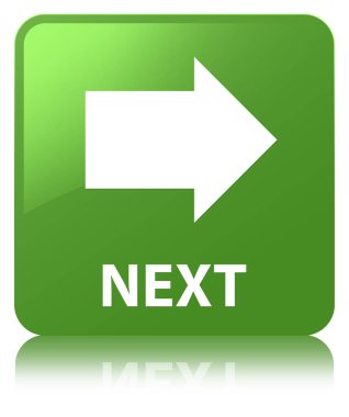 Sonraki yumuşak yeşil kare düğme