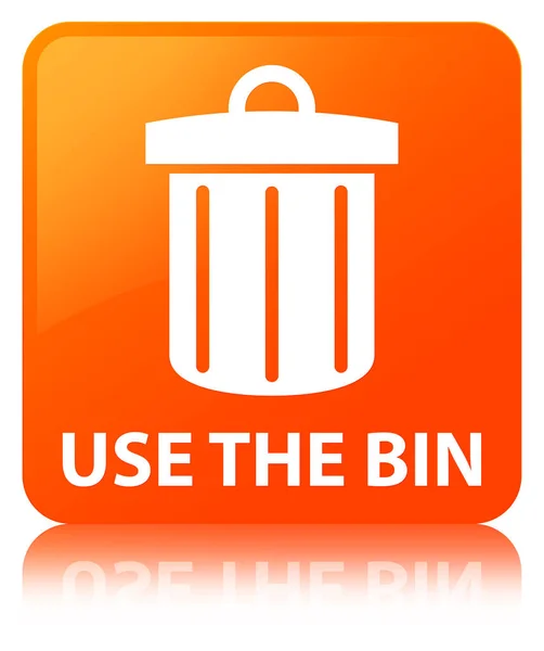 Use the bin (trash icon) orange square button