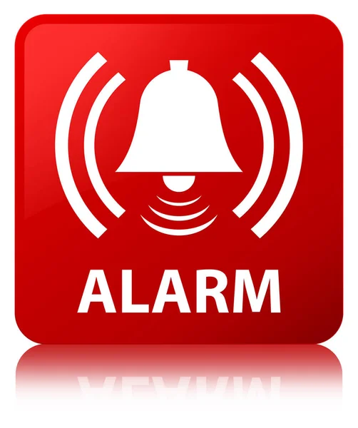 Alarm (bell icon) red square button