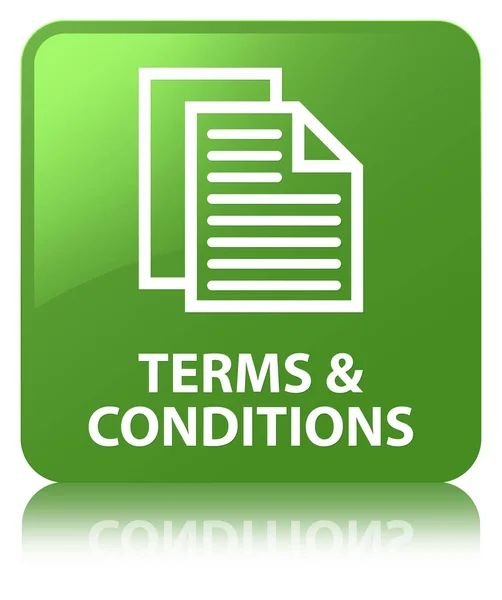 Terms and conditions (pages icon) soft green square button