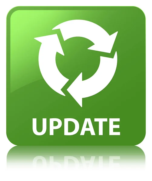 Update (refresh icon) soft green square button