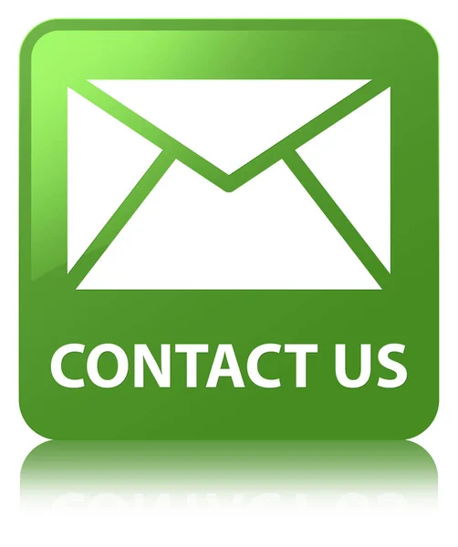 Contact us (email icon) soft green square button