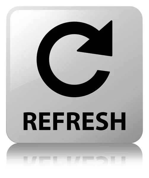 Refresh (rotate arrow icon) white square button