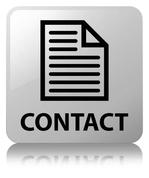 Contact (page icon) white square button