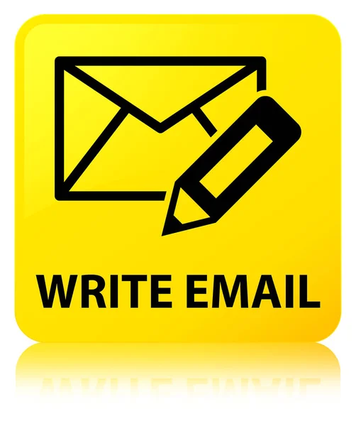 Write email yellow square button