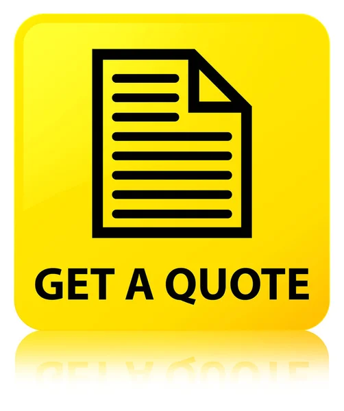 Get a quote (page icon) yellow square button