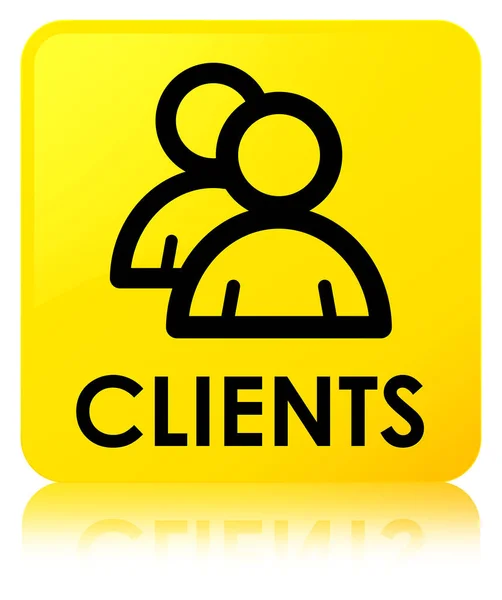 Clients (group icon) yellow square button