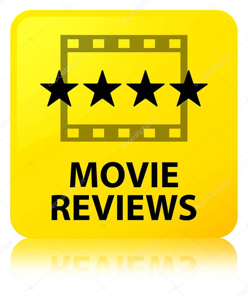 Movie reviews yellow square button