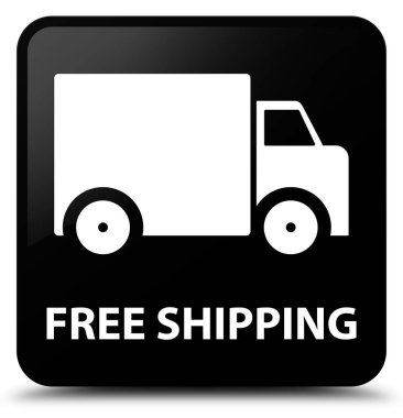 Ücretsiz nakliye siyah kare düğme