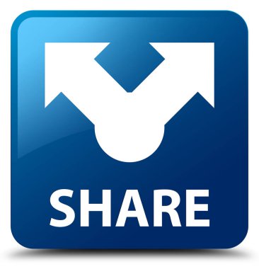 Paylaş mavi kare düğmesi