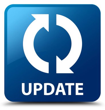 Güncelleştirme mavi kare düğme