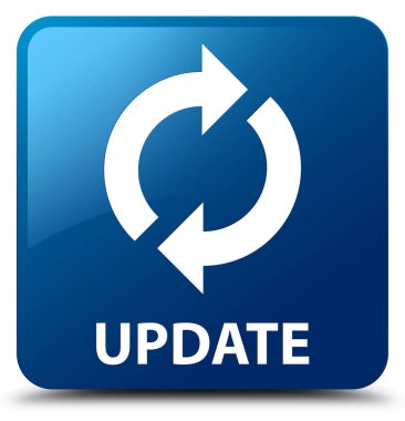 Güncelleştirme mavi kare düğme
