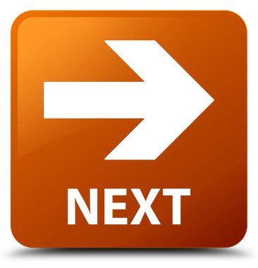 Sonraki kahverengi kare düğme