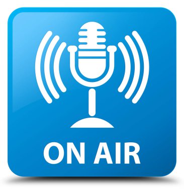 Hava (mikrofon simgesi) camgöbeği mavi kare düğmesini