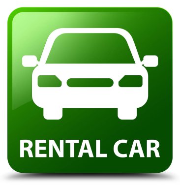 Kiralık Araba yeşil kare düğme