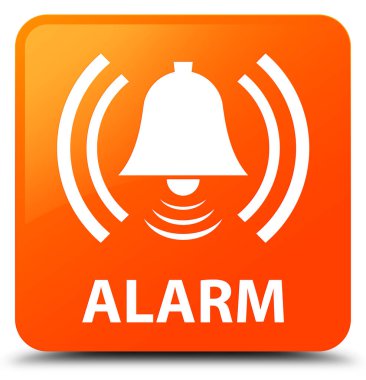 Alarm (zil simgesini) turuncu kare düğmesi