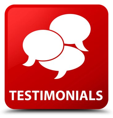 Görüşler (yorum simgesi) kırmızı kare düğme