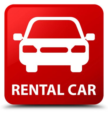 Kiralık Araba kırmızı kare düğme