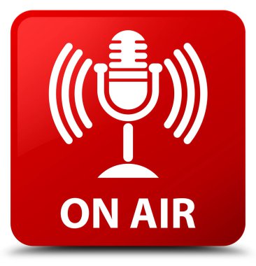 Hava (mikrofon simgesi) kırmızı kare düğmesini