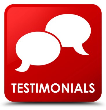 Referansları (sohbet simgesi) kırmızı kare düğme