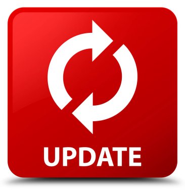 Güncelleştirme kırmızı kare düğme