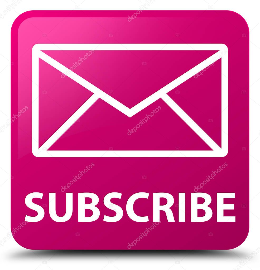Subscribe (email icon) pink square button