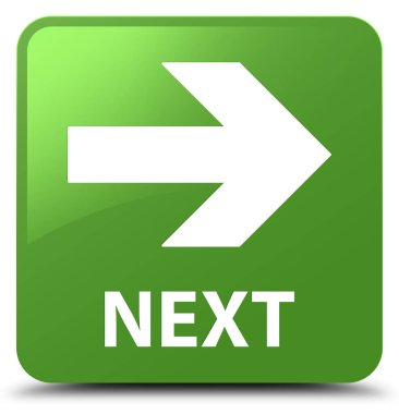 Sonraki yumuşak yeşil kare düğme