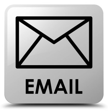 E-posta beyaz kare düğme