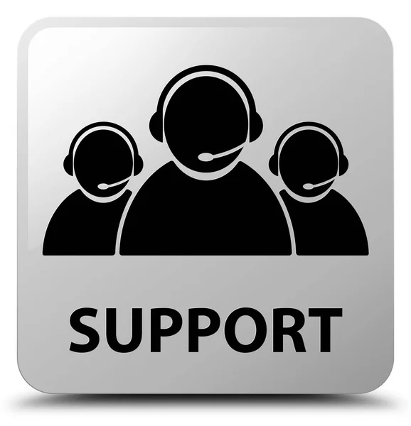 Кнопка поддержки (значок группы поддержки клиентов) — стоковое фото