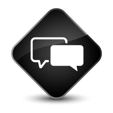 Referansları kutsal kişilerin resmi zarif siyah elmas düğme