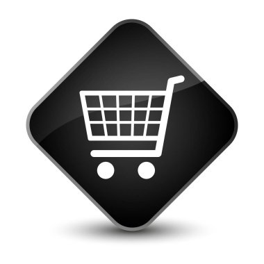 E-ticaret kutsal kişilerin resmi zarif siyah elmas düğme