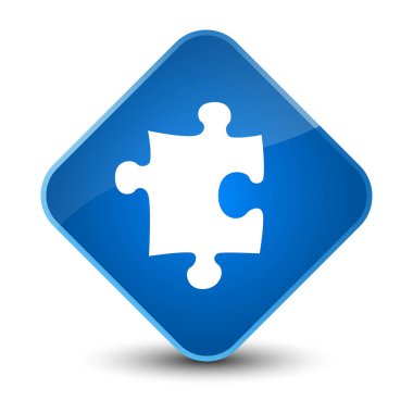 Kutsal kişilerin resmi zarif mavi elmas düğme puzzle