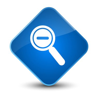 Kutsal kişilerin resmi zarif mavi elmas düğme zoom