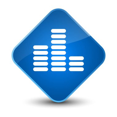 Equalizer'ı kutsal kişilerin resmi zarif mavi elmas düğme