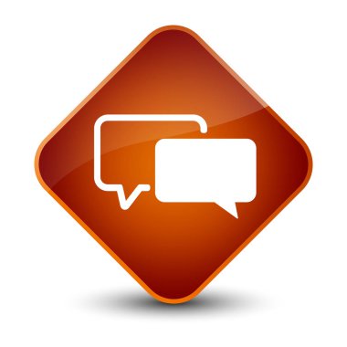 Referansları kutsal kişilerin resmi zarif kahverengi elmas düğme