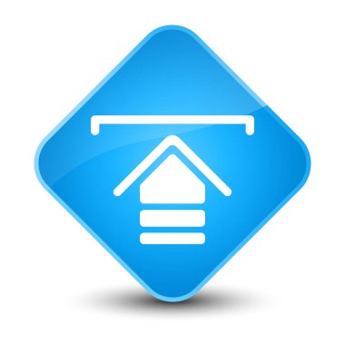 Kutsal kişilerin resmi zarif camgöbeği mavi elmas düğme upload