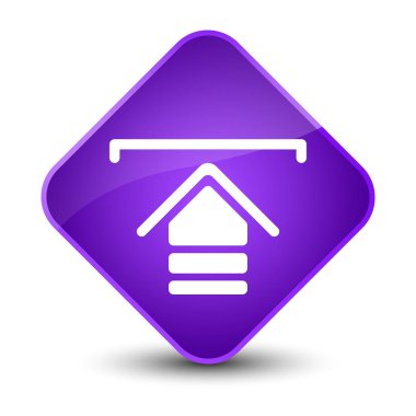 Kutsal kişilerin resmi zarif mor elmas düğme upload