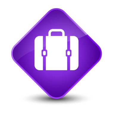 Çanta kutsal kişilerin resmi zarif mor elmas düğme