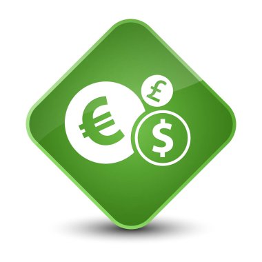 Mali kutsal kişilerin resmi zarif yumuşak yeşil elmas düğme