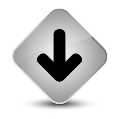 Ok simgesi zarif beyaz elmas düğmesini indir