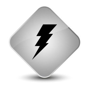 Elektrik kutsal kişilerin resmi zarif beyaz elmas düğme