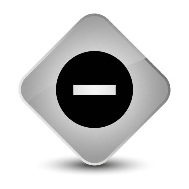 Kutsal kişilerin resmi zarif beyaz elmas düğme iptal