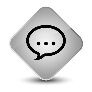 Kutsal kişilerin resmi zarif beyaz elmas düğme konuşmak