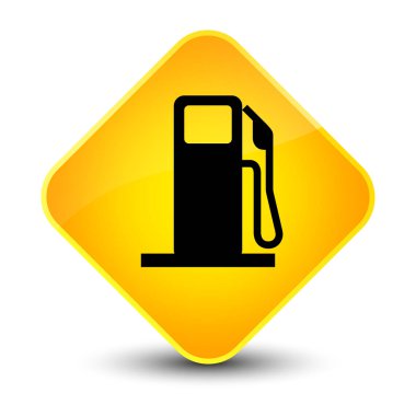 Yakıt dağıtıcı kutsal kişilerin resmi zarif sarı elmas düğme