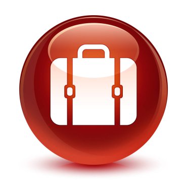 Çanta kutsal kişilerin resmi camsı kahverengi yuvarlak düğme