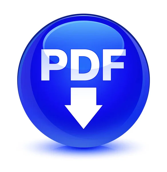 Kutsal kişilerin resmi camsı mavi yuvarlak düğme download PDF — Stok fotoğraf