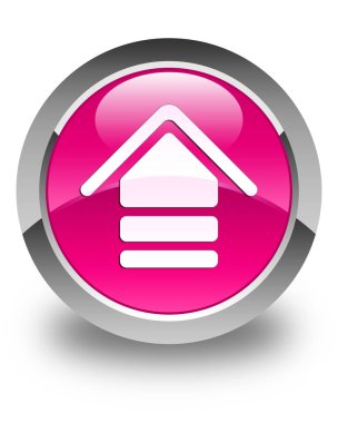 Kutsal kişilerin resmi parlak pembe yuvarlak düğme upload