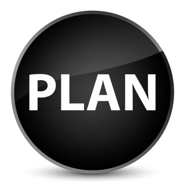 Zarif siyah yuvarlak düğmeye planı